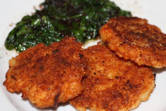 Cheesy Rice Fritters