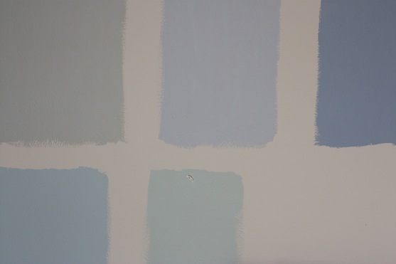 Blue Paint Swatches