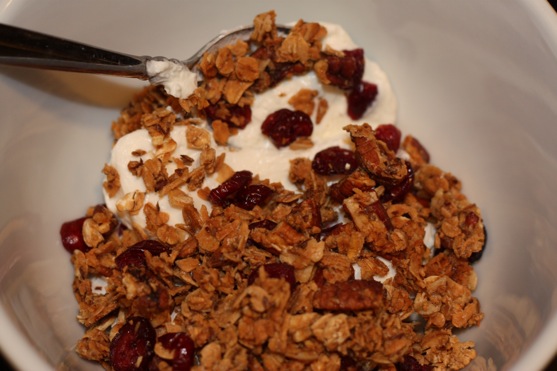 Ginger Pecan Granola